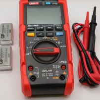 UNI-T UT196 ~ True RMS ~ SOLAR Pro-napelem telepítő szakembereknek